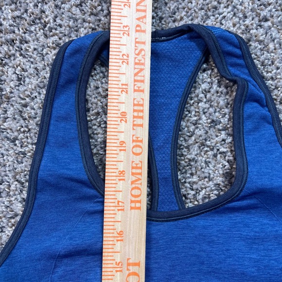 Lululemon Womens Small‎ Racerback Tank Top Blue Athletic Yoga Gym Workout - Picture 4 of 4
